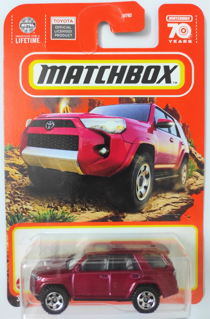 Matchbox JDM Toyota 4Runner Red MOSC Rare Hot Wheels Tomica Siku Hobbies Toys Toys Games