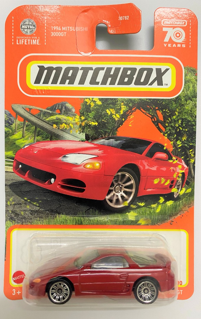 Matchbox Jdm Mitsubishi Gt Red Mosc Rare Hot Wheels Tomica Siku Hobbies Toys