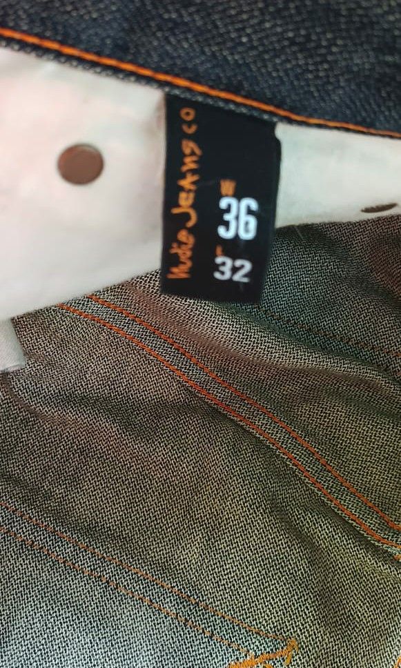 Nude Slim Jim Broken Twill Fesyen Pria Pakaian Bawahan Di Carousell