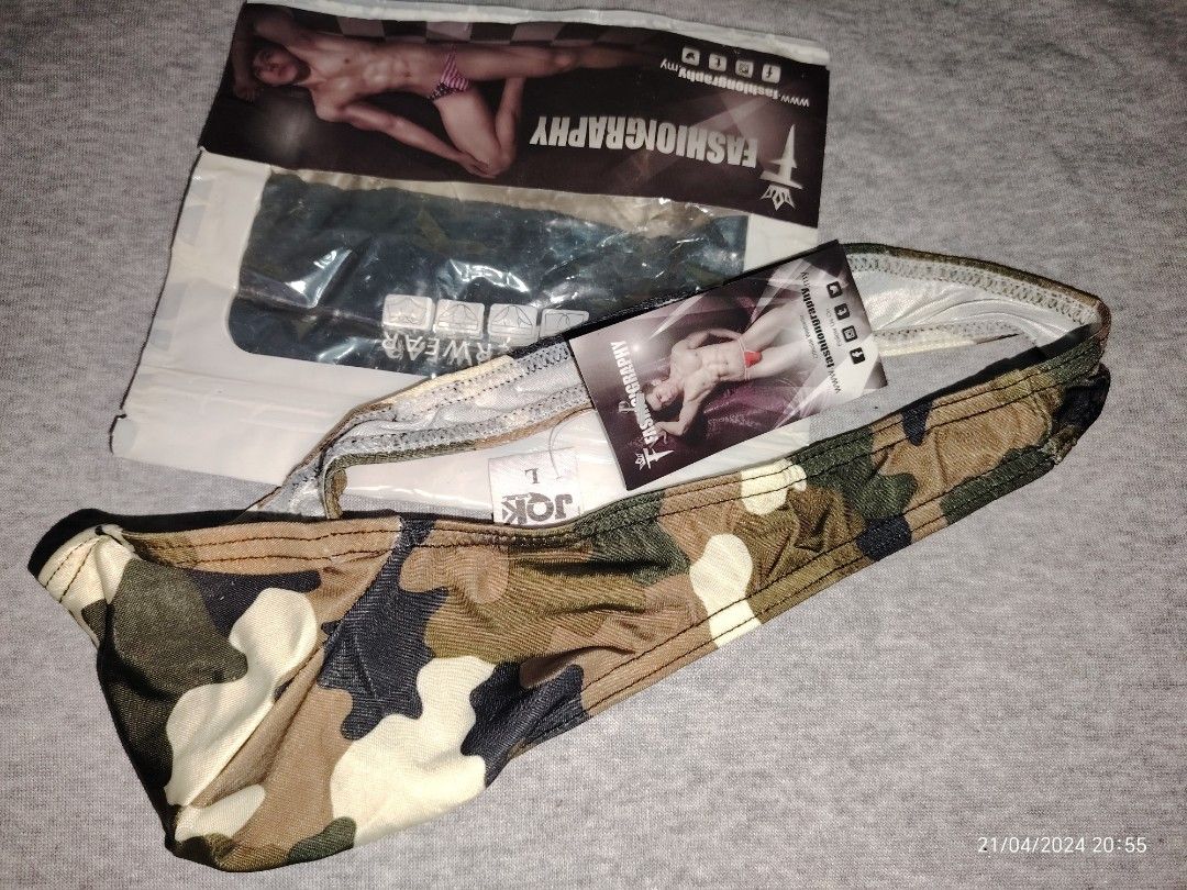 New Half Thong Bulge Pouch Underwear Men One Side Jockstrap Briefs Bikini Thong Men S Fashion