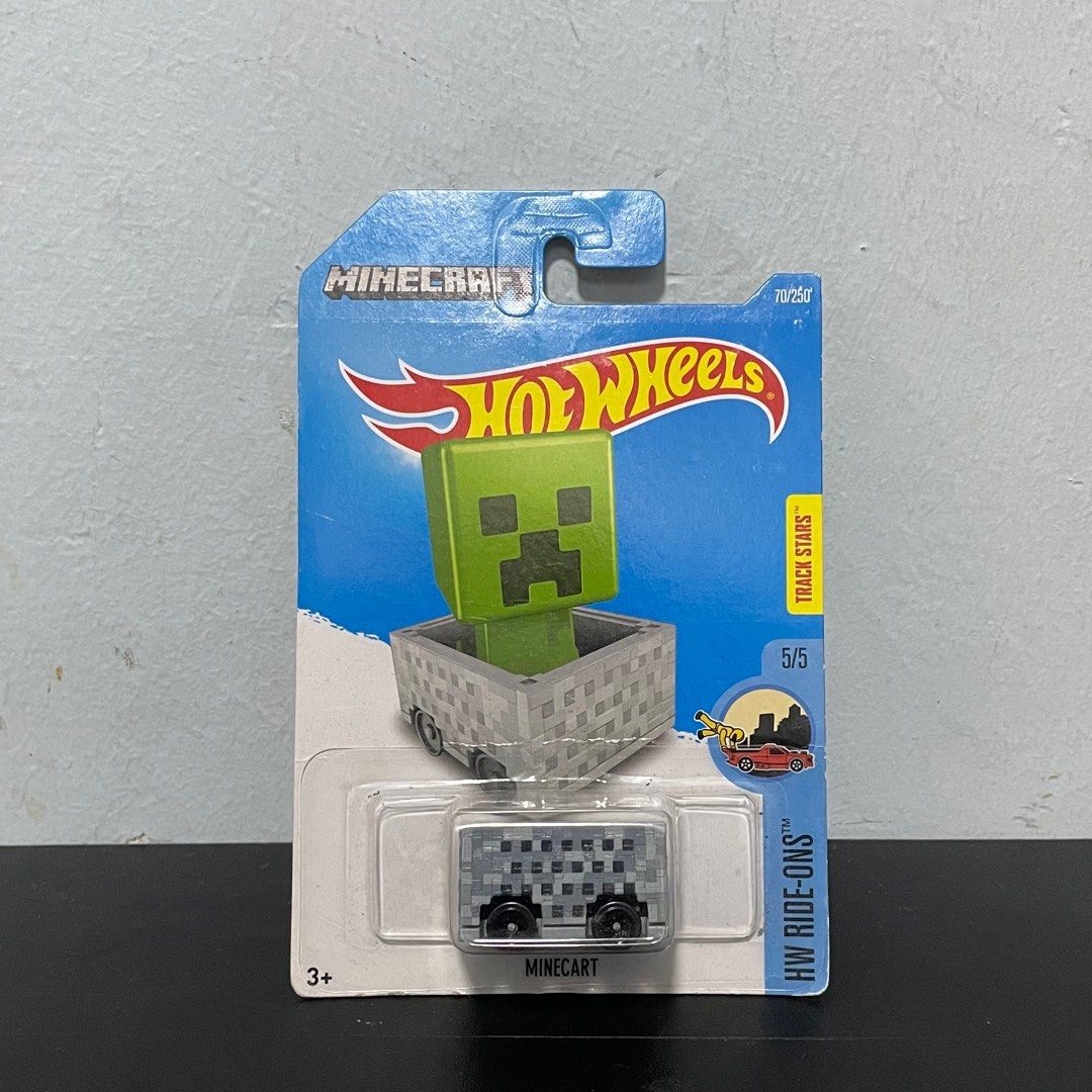 Hot Wheels Minecart Minecraft Hobbies Toys Toys Games On Carousell