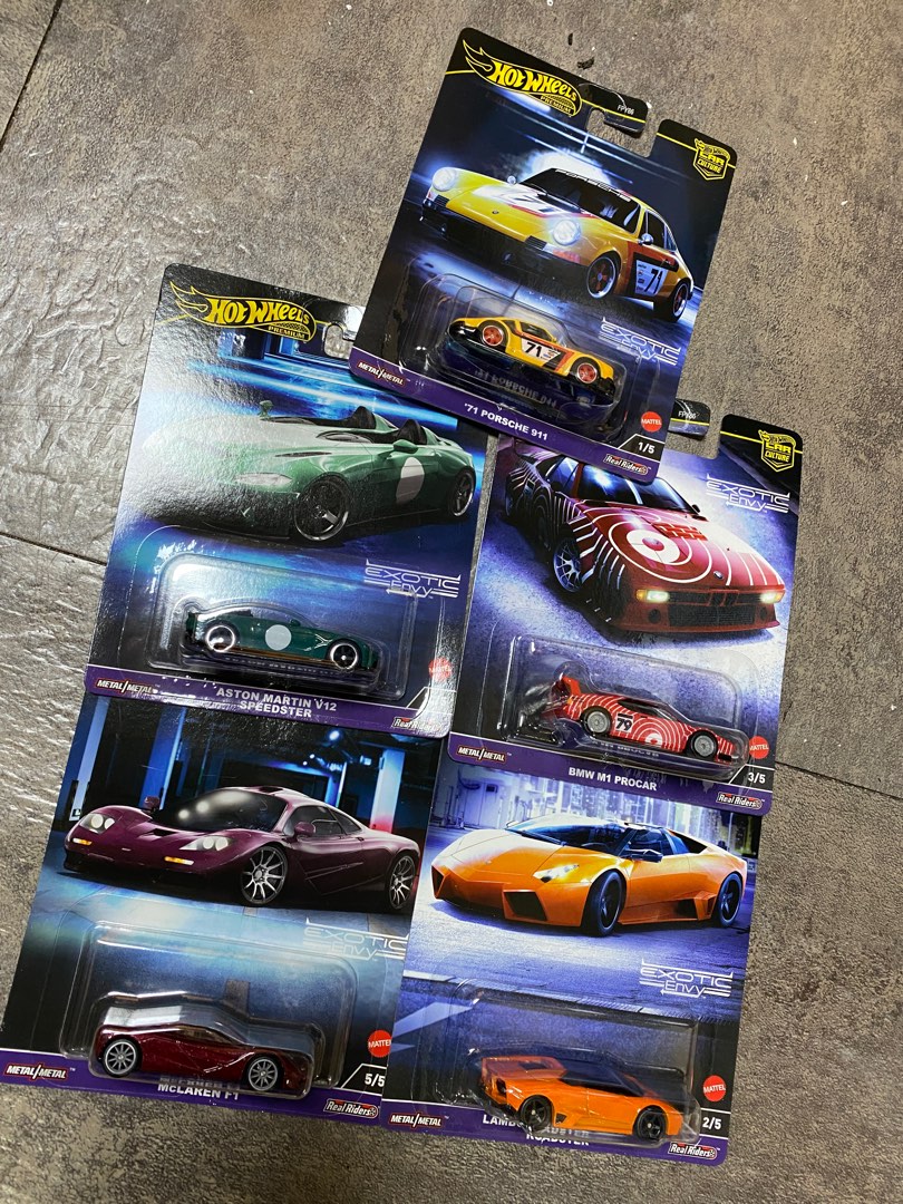屯門小店 Hotwheels Premium Car Culture hot wheels 71 Porsche 911 cayman bmw m1 procar hotwheel hot