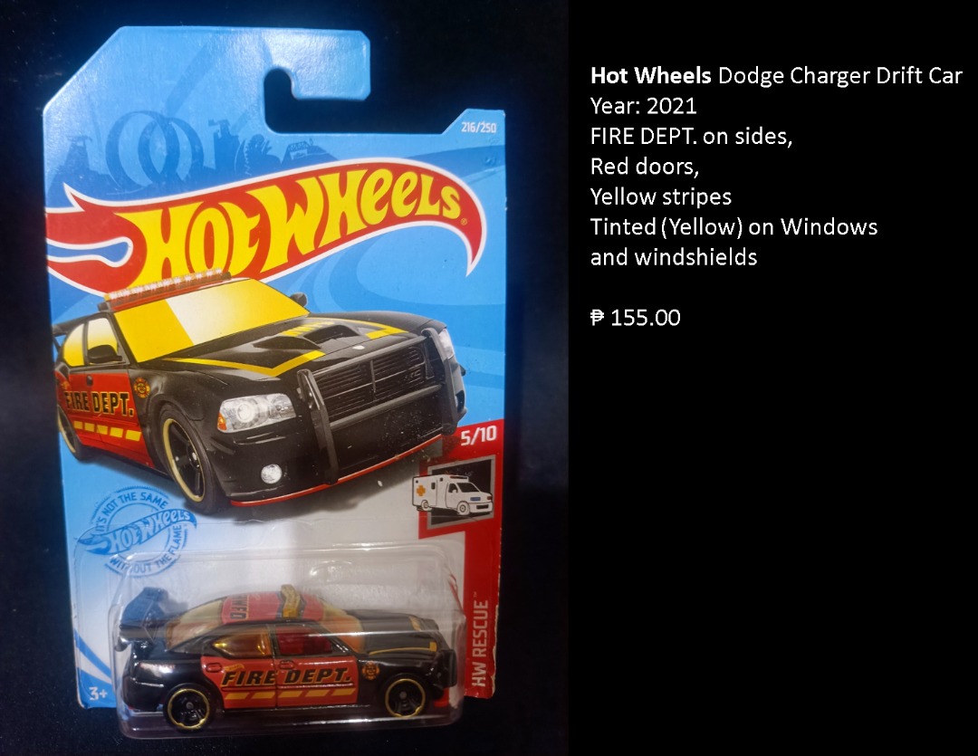Hot Wheels Dodge Charger Drift Car Hobbies Toys Toys Games On Carousell