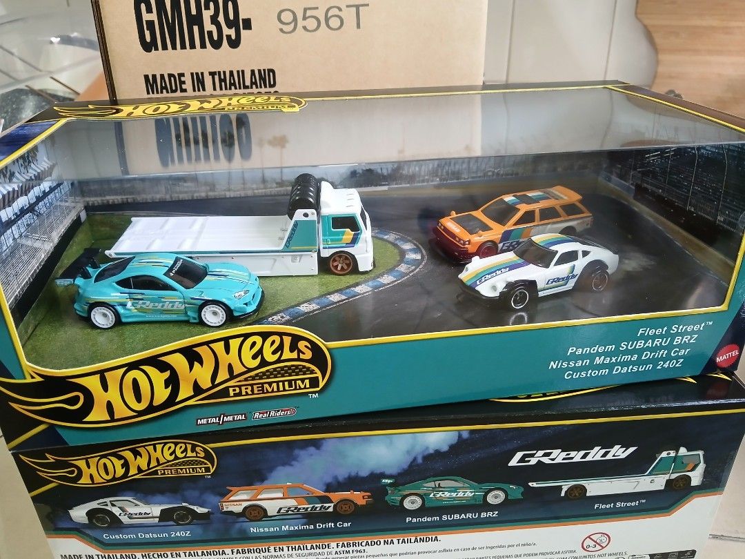 Hot Wheels Premium Car Culture Greddy Subaru Pandem Datsun Fairlady
