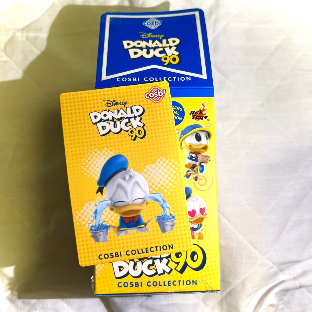 全新正版 Disney Hot Toys Cosbi 迪士尼 Donald Duck 唐老鴨 周年系列 大哭 大喊 喊喊 笑喊 盲盒