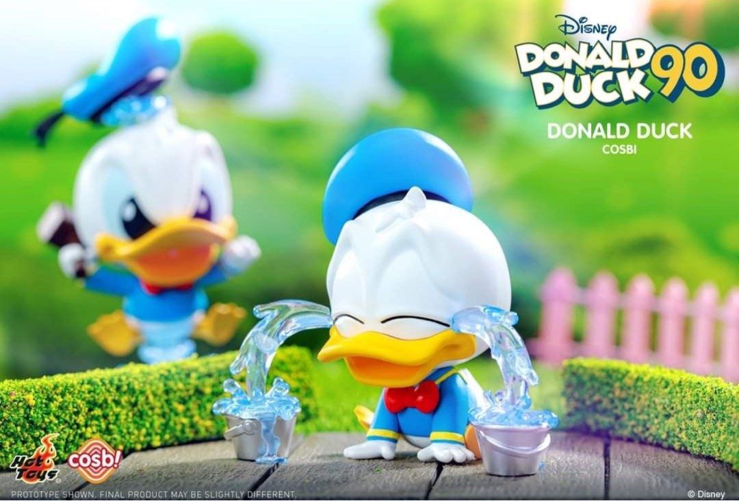 全新正版 Disney Hot Toys Cosbi 迪士尼 Donald Duck 唐老鴨90周年系列 大哭 大喊 喊喊 笑喊 盲盒 興趣及遊戲 玩具 遊戲類 Carousell