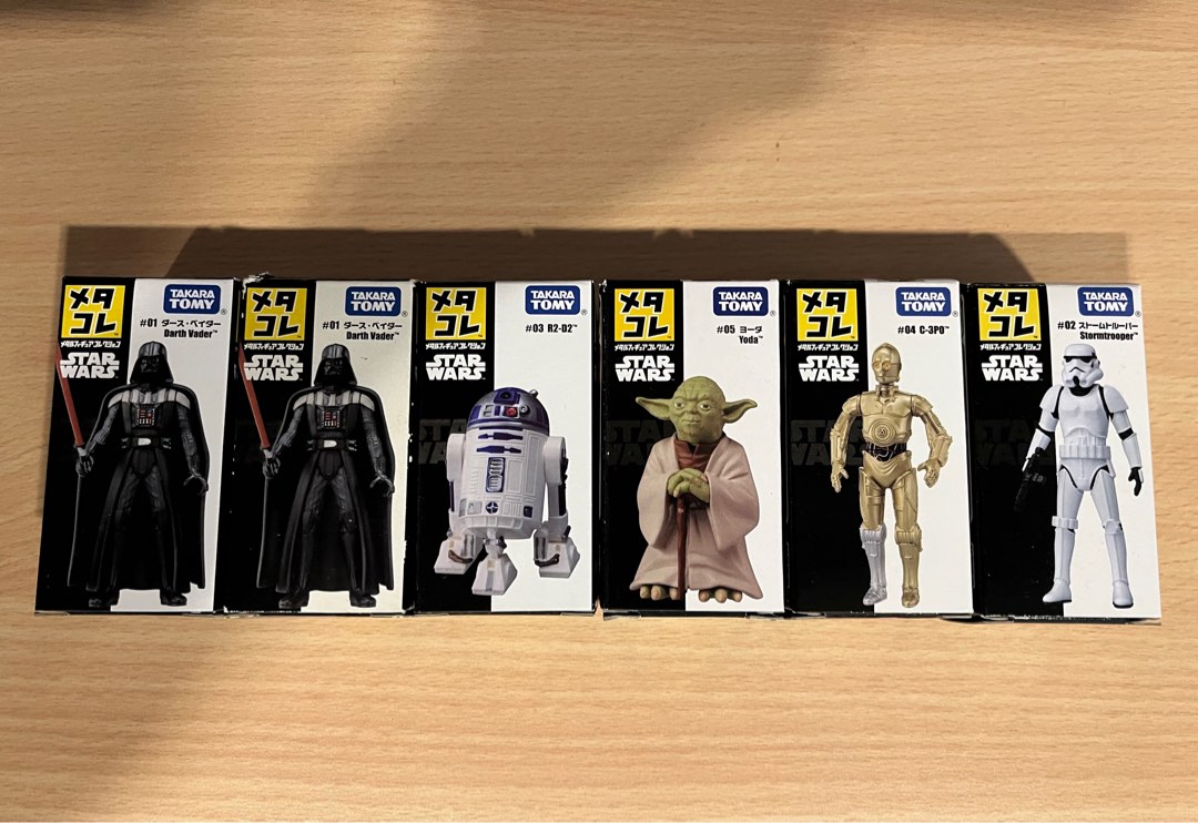 Takara Tomy Hottoys Hot Toys Star Wars Star Wars Darth Vader R D R D C Po C Po
