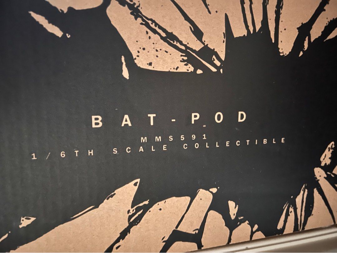 全新 現貨 啡盒 未開 hottoys hot toys mms mms 黑暗騎士 黎明昇起 Dark Knight Rises 蝙蝠俠 蝙蝠機車 Batman Bat Pod