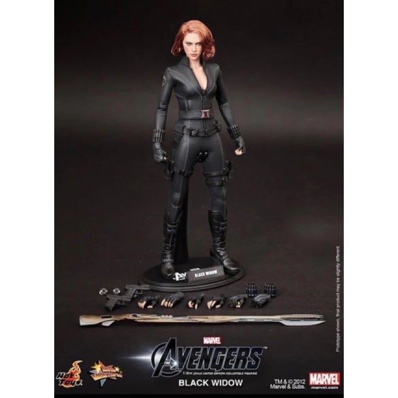 野獸國 Hot Toys MMS178 復仇者聯盟 黑寡婦 書籍休閒與玩具 玩具公仔桌遊在旋轉拍賣