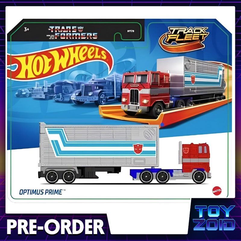 Hot Wheels Transformers Track Fleet Optimus Prime 1 64 Scale Hobbies Toys Toys Games On