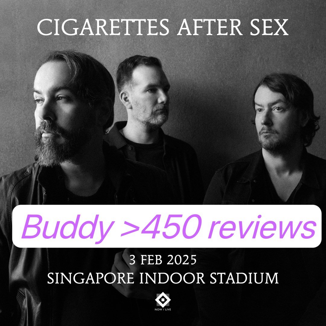 Guarantee Bypass Cas Cigarettes After Sex Live In Singapore Concert