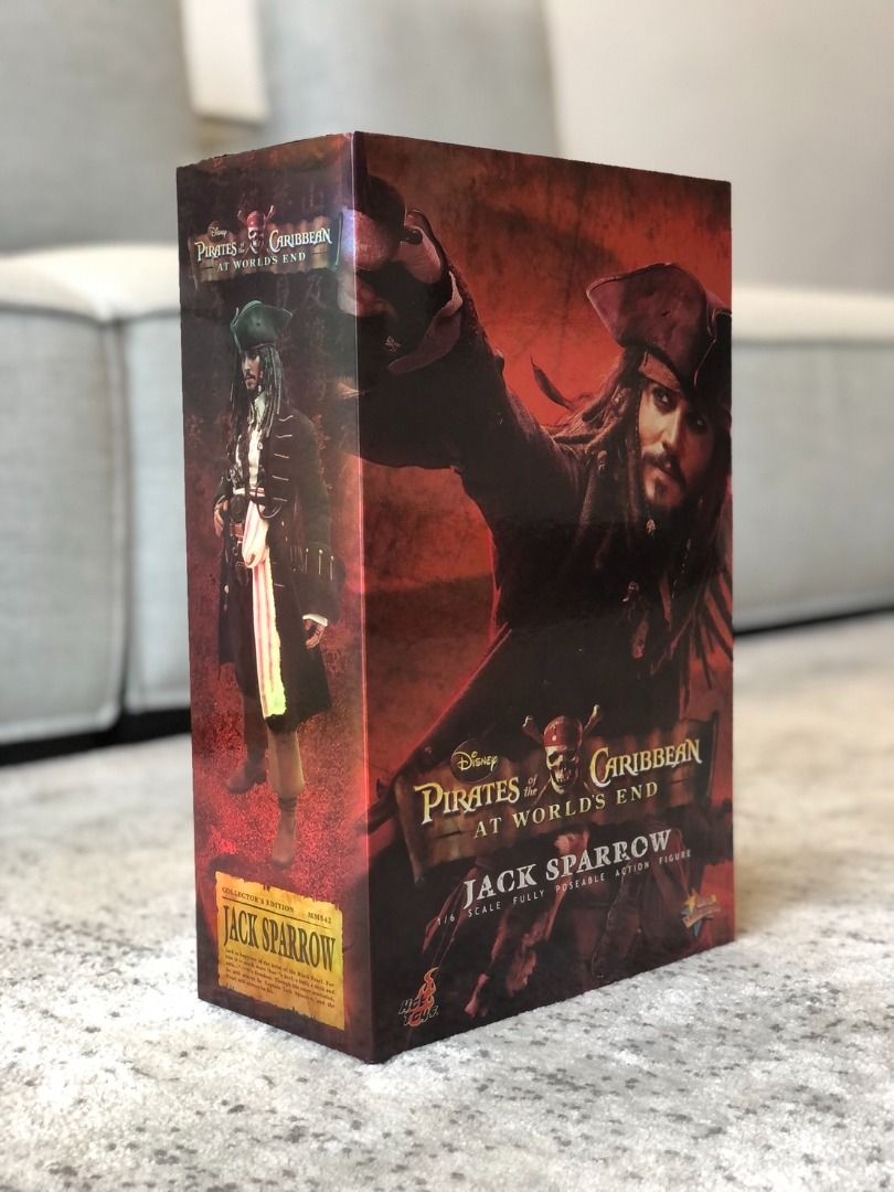 Hot Toys MMS42 神鬼奇航 世界的盡頭 傑克 史派羅 Jack Sparrow 絕版品 書籍休閒與玩具 玩具公仔桌遊在旋轉拍賣