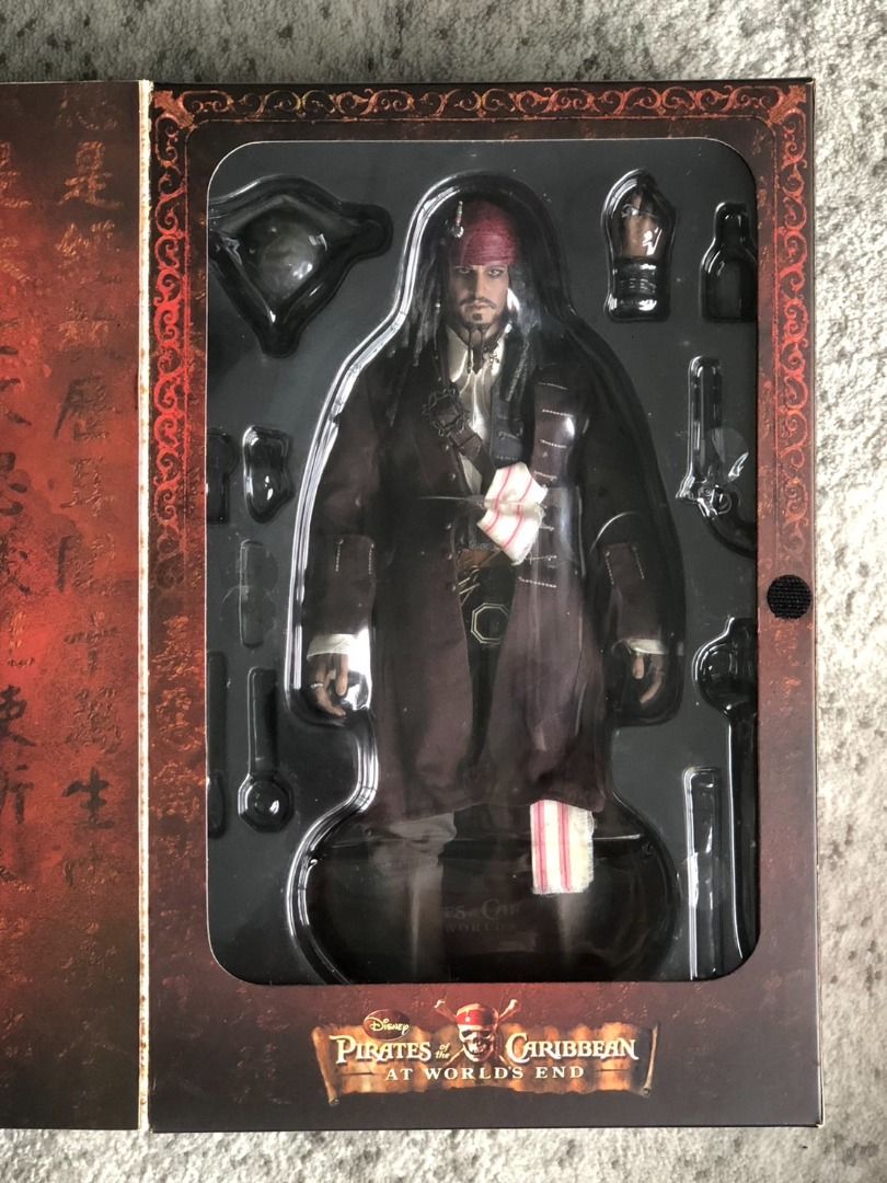 Hot Toys MMS42 神鬼奇航 世界的盡頭 傑克 史派羅 Jack Sparrow 絕版品 書籍休閒與玩具 玩具公仔桌遊在旋轉拍賣
