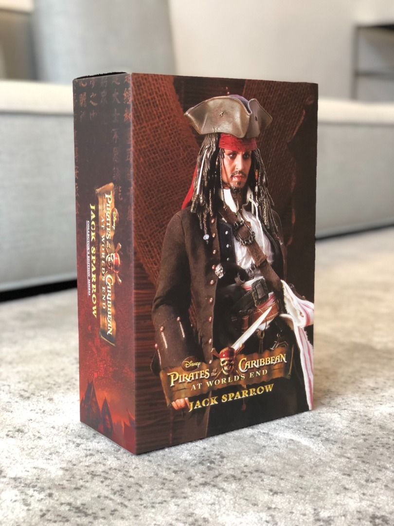 Hot Toys MMS42 神鬼奇航 世界的盡頭 傑克 史派羅 Jack Sparrow 絕版品 書籍休閒與玩具 玩具公仔桌遊在旋轉拍賣