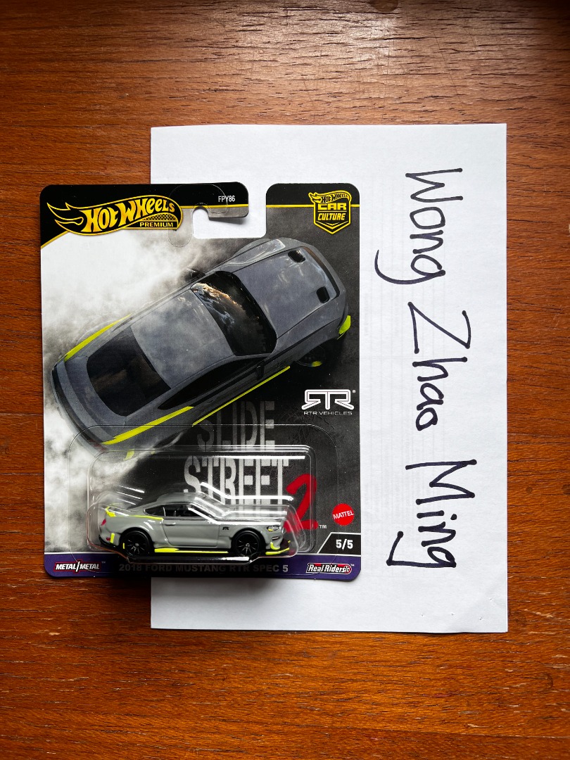 HOT WHEELS SLIDE STREET 2 Mustang RTR Hobbies Toys Toys Games On Carousell