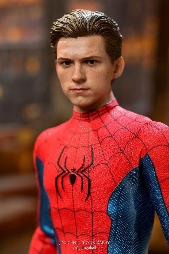 Hot Toys Mms Spider Man No Way Home New Red Blue Suit