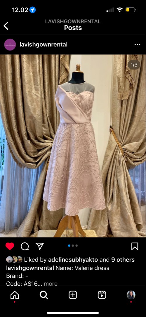 Dress Party Nude Dress Formal Nude Fesyen Wanita Pakaian Wanita