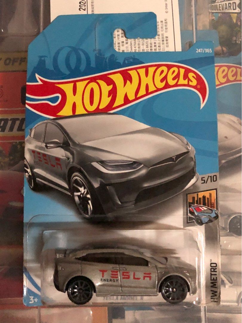 Tesla Model X Hot Wheels Hobbies Toys Toys Games On Carousell