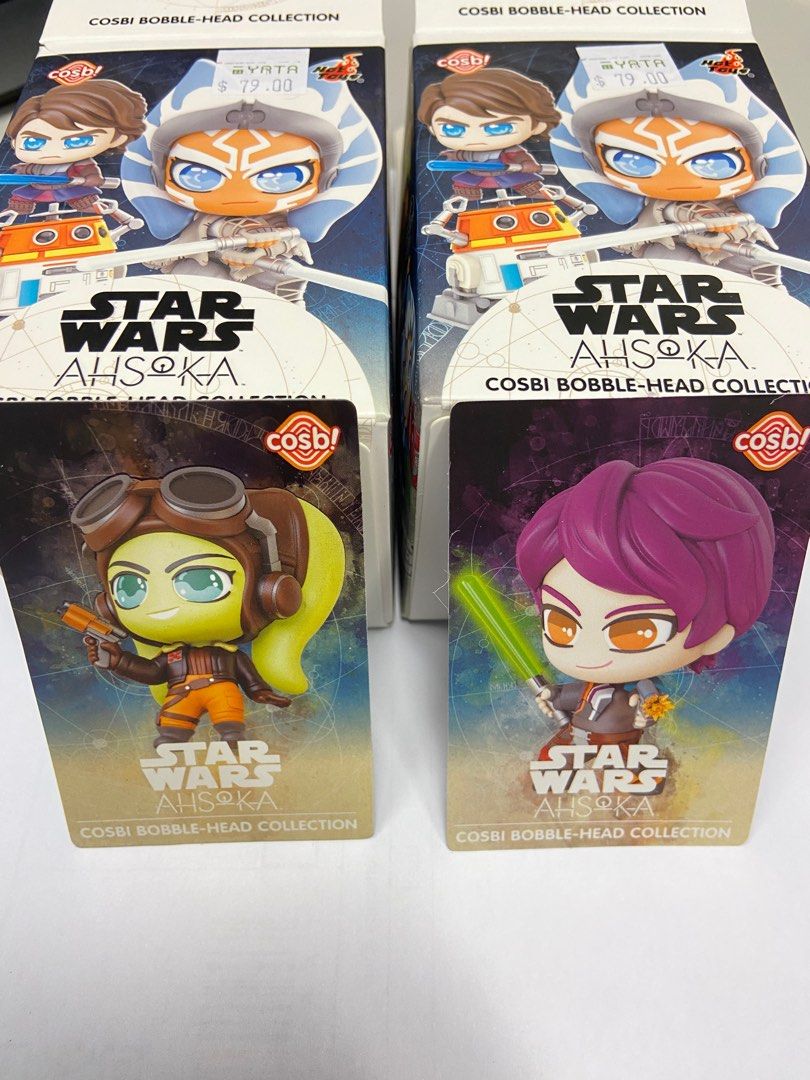Hot Toys Cosbi 盲盒 迷你珍藏 人偶系列 CBX160 Star Wars 星球大戰 Ahsoka 阿蘇嘉系列 興趣及遊戲 玩具 遊戲類 Carousell