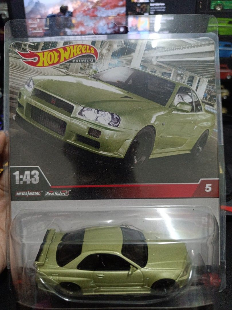 Hot Wheels Nissan Skyline Gt R Bnr V Spec Nur With Nismo Parts
