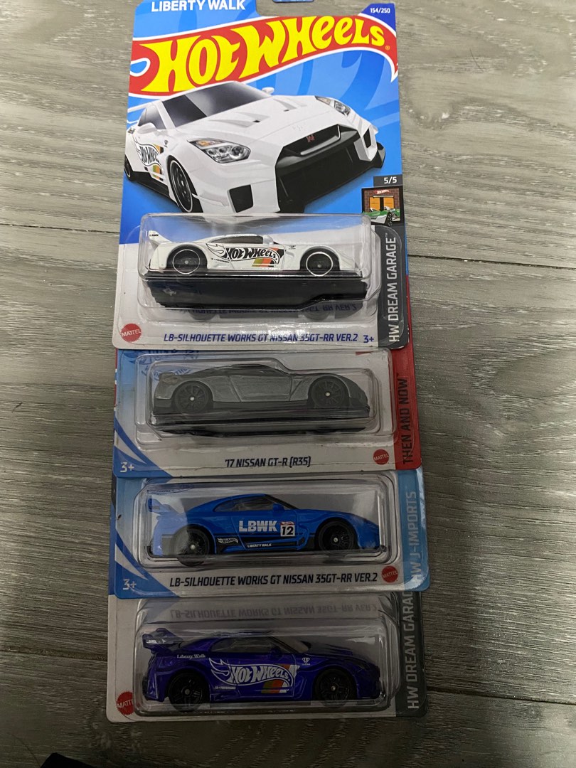 Hot Wheels Nissan GT R R35 Hobbies Toys Toys Games On Carousell