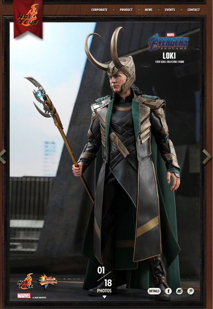齊件冇盒冇地台 90 HOT TOYS Hottoys Avengers Endgame Loki MMS579南昌站或大角咀奧運凱帆軒禮拜1 5晚上18 45交收 興趣及遊戲 玩具