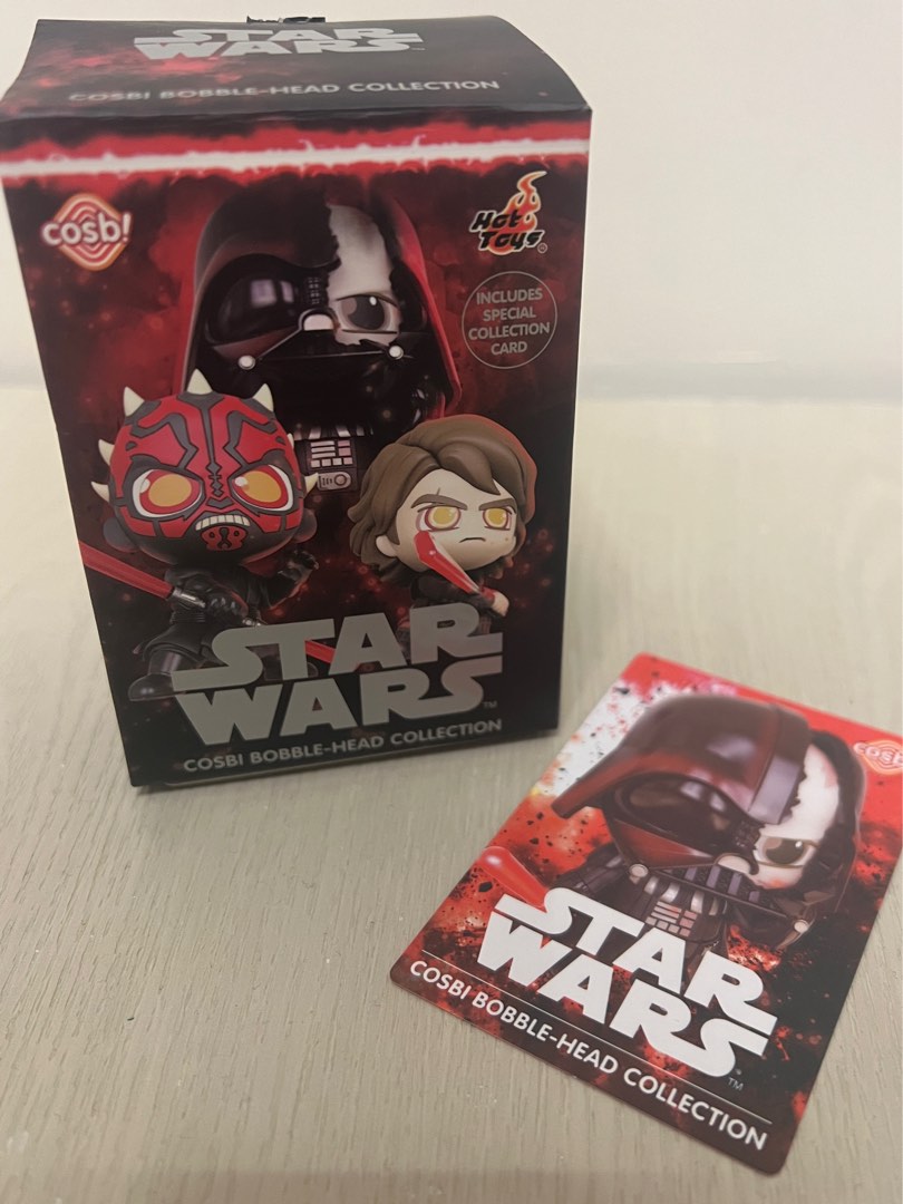 Hot Toys Cosbi Star Wars Dark Side 星球大戰 黑暗原力系列 Darth Vader Battle Damaged 黑武士 戰鬥受損 興趣及遊戲 玩具