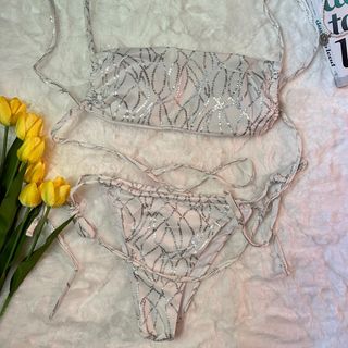 Jacquemus Le Maillot Peirado Bikini Orange Women S Fashion Swimwear