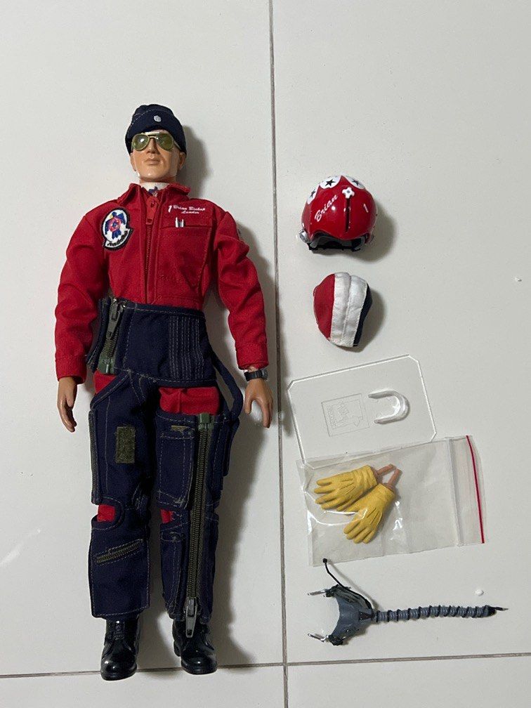 Hot Dragon Usaf Thunderbirds Fighter Pilot F Falcon Topgun Toys Action Figure Hobbies