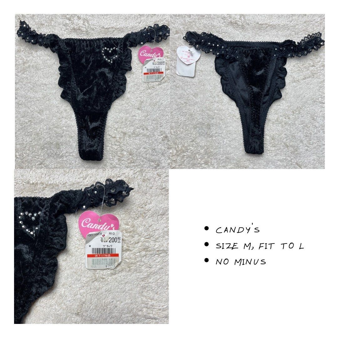 G String Panties Lingerie Original New Fesyen Wanita Pakaian Wanita Bawahan Di Carousell