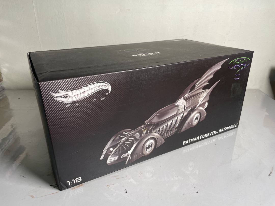 Hot Wheels Elite Batman Forever Batmobile Hobbies Toys Toys Games On Carousell
