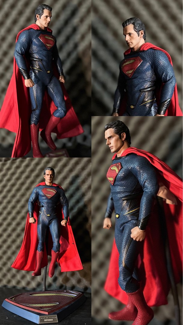 HOT TOYS SUPERMAN MAN OF STEEL Antik Furnitur Di Carousell