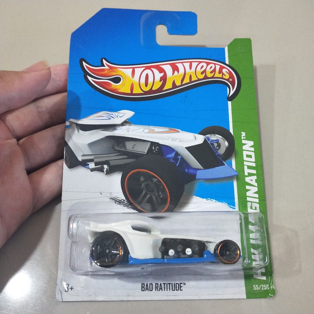 Hot Wheels Bad Ratitude Putih White Toys Collectibles Mainan Di Carousell