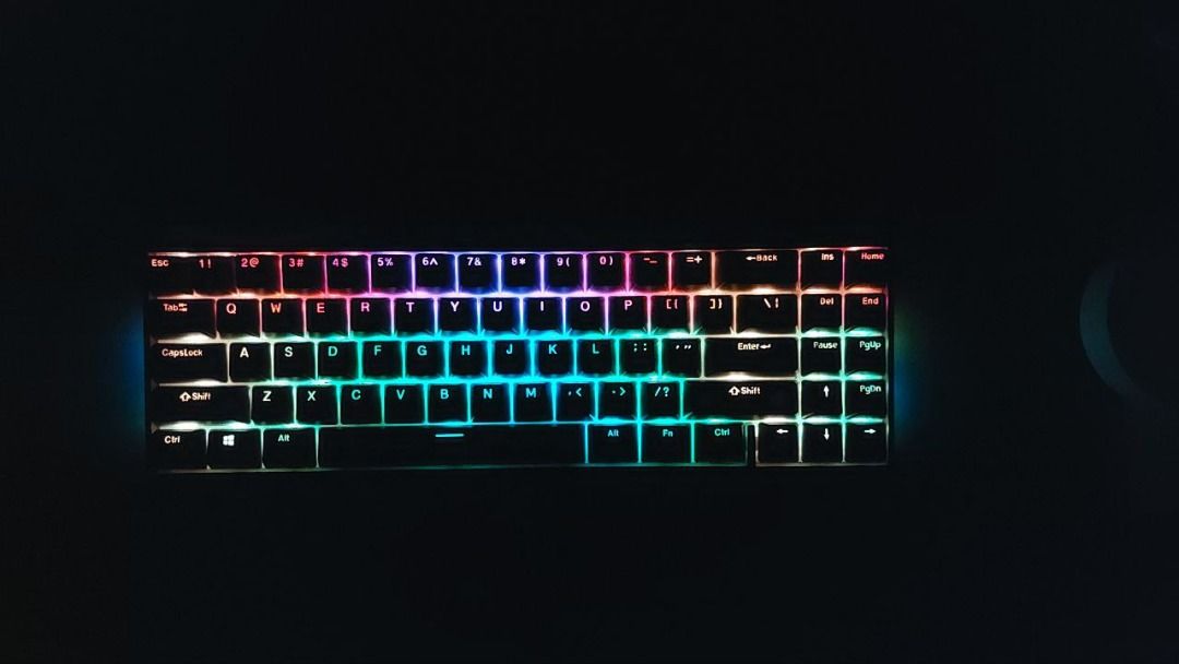 ROYAL KLUDGE RK Tri Mode RGB Keys Hot Swappable Mechanical Keyboard Black Brown Switch