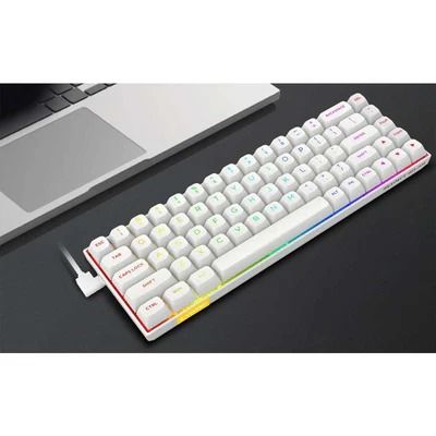 E YOOSO HZ RGB KEYS HOT SWAPPABLE MECHANICAL KEYBOARD WHITE MAGNETIC SWITCH Computers