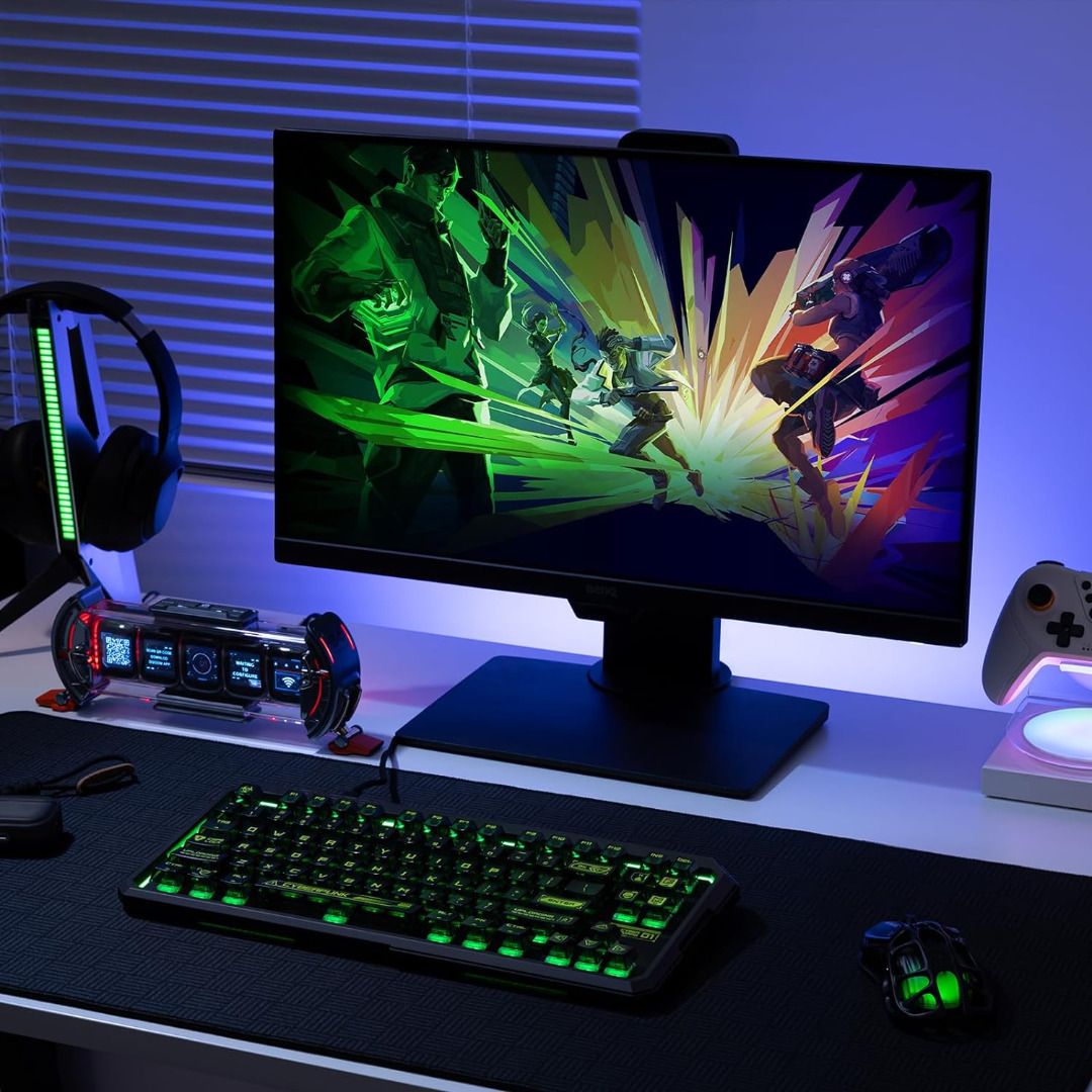 Melgeek Cyber Magnetic Switch Rapid Trigger Tkl Key Programmable Rgb Hot Swappable Wired