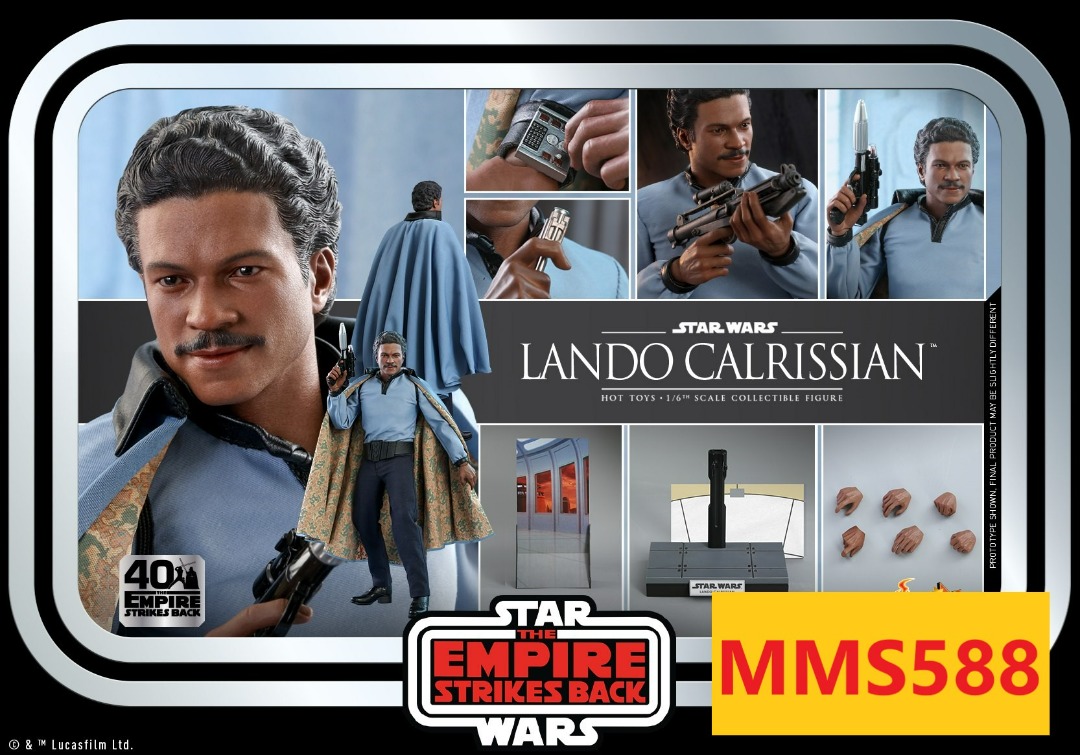全新 Hottoys MMS Star Wars Lando Calrissian EP th hot toys 興趣及遊戲 玩具 遊戲類 Carousell