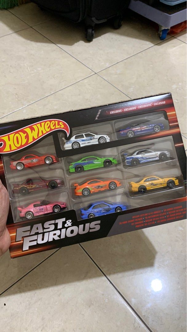 Hot Wheels Fast And Furious Toys Collectibles Mainan Di Carousell