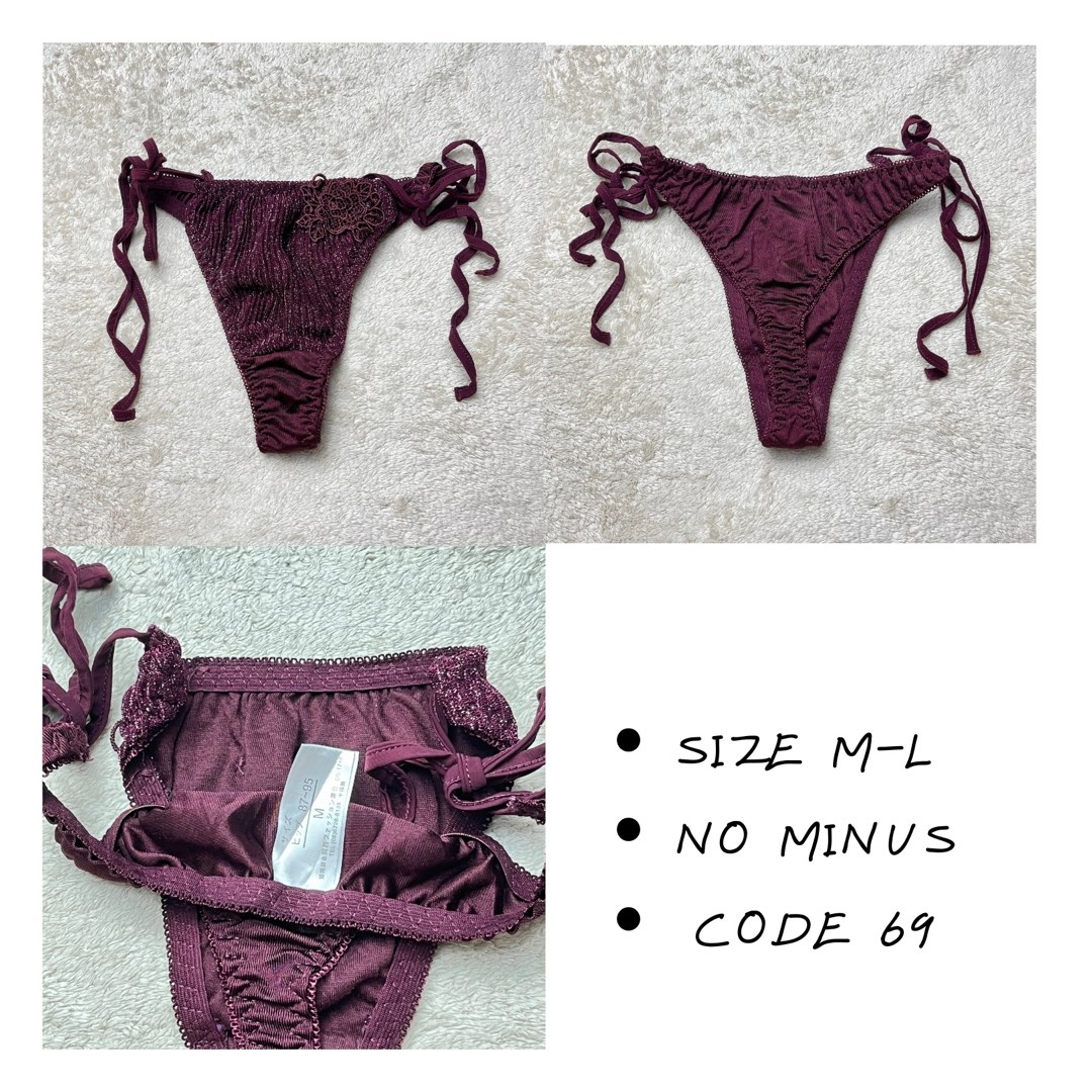 G String Panties Lingerie Original New Fesyen Wanita Pakaian Wanita Bawahan Di Carousell