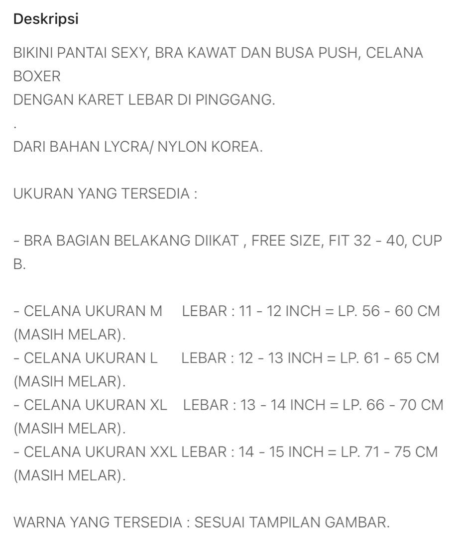 Bikini Set Kuning Busa Tipis Dan Ada Kawat Fesyen Wanita Pakaian Wanita Lainnya Di Carousell