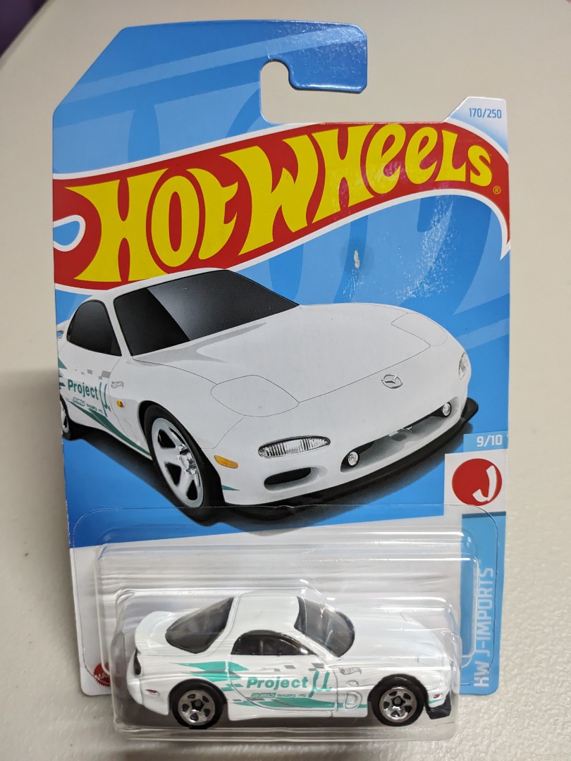 HOT WHEELS 95 Mazda RX 7 Hobbies Toys Toys Games On Carousell