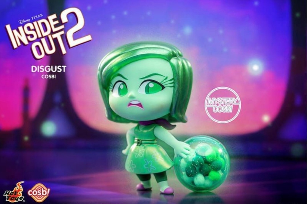 Inside Out 盲盒 阿憎 隱藏款 現貨 隱藏款 Secret 散買 指定款 確認款 盲盒 Hot toys Hottoys Cosbi 盲盒 disgust 興趣及遊戲 玩具