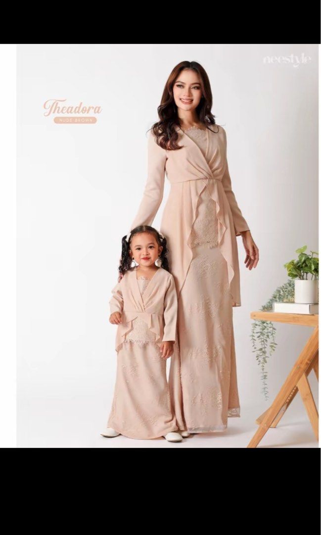 Neestyle Theadora Nude Brown Women S Fashion Muslimah Fashion Baju
