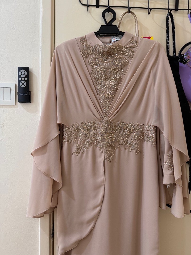 Rent Nude Dress Tunang Custom Women S Fashion Dresses Sets Dresses On Carousell