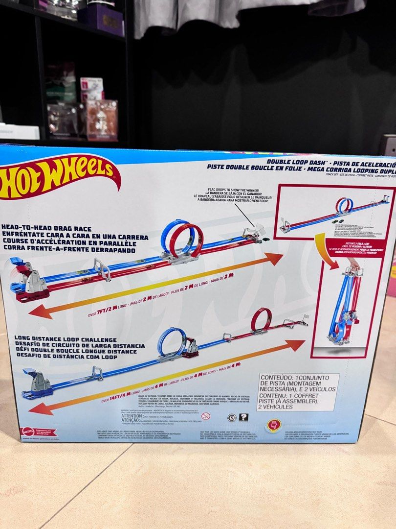 Hot Wheels Action Double Loop Dash Hobbies Toys Toys Games On Carousell