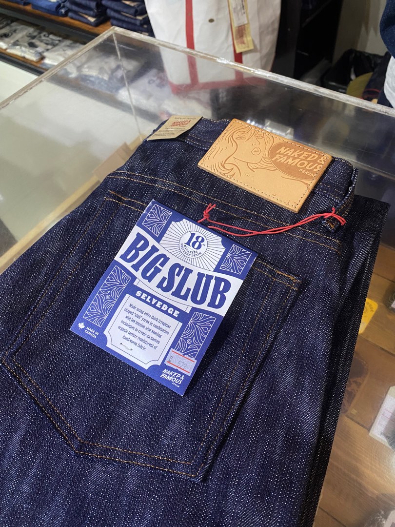 Naked Famous Oz Big Slub Selvedge Men S Fashion Bottoms Jeans On