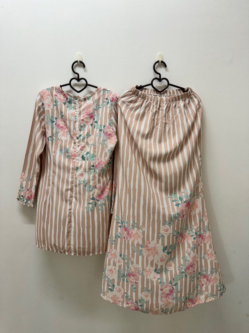 Baju Kurung Nude Women S Fashion Muslimah Fashion Baju Kurung Sets