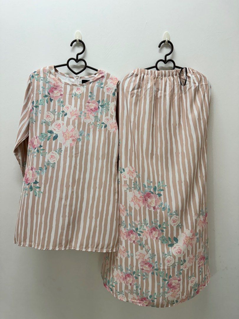 Baju Kurung Nude Women S Fashion Muslimah Fashion Baju Kurung Sets