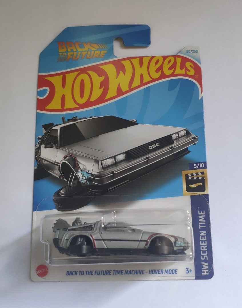 Hot Wheels Hw Screen Time Back To The Future Time Machine Hover Mode Hobbies Toys Toys