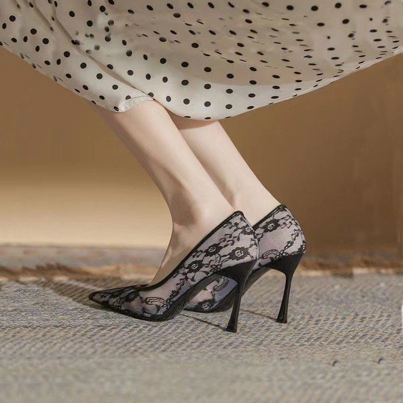 Sexy Transparent Nude High Heels Women S Fashion Footwear Heels On